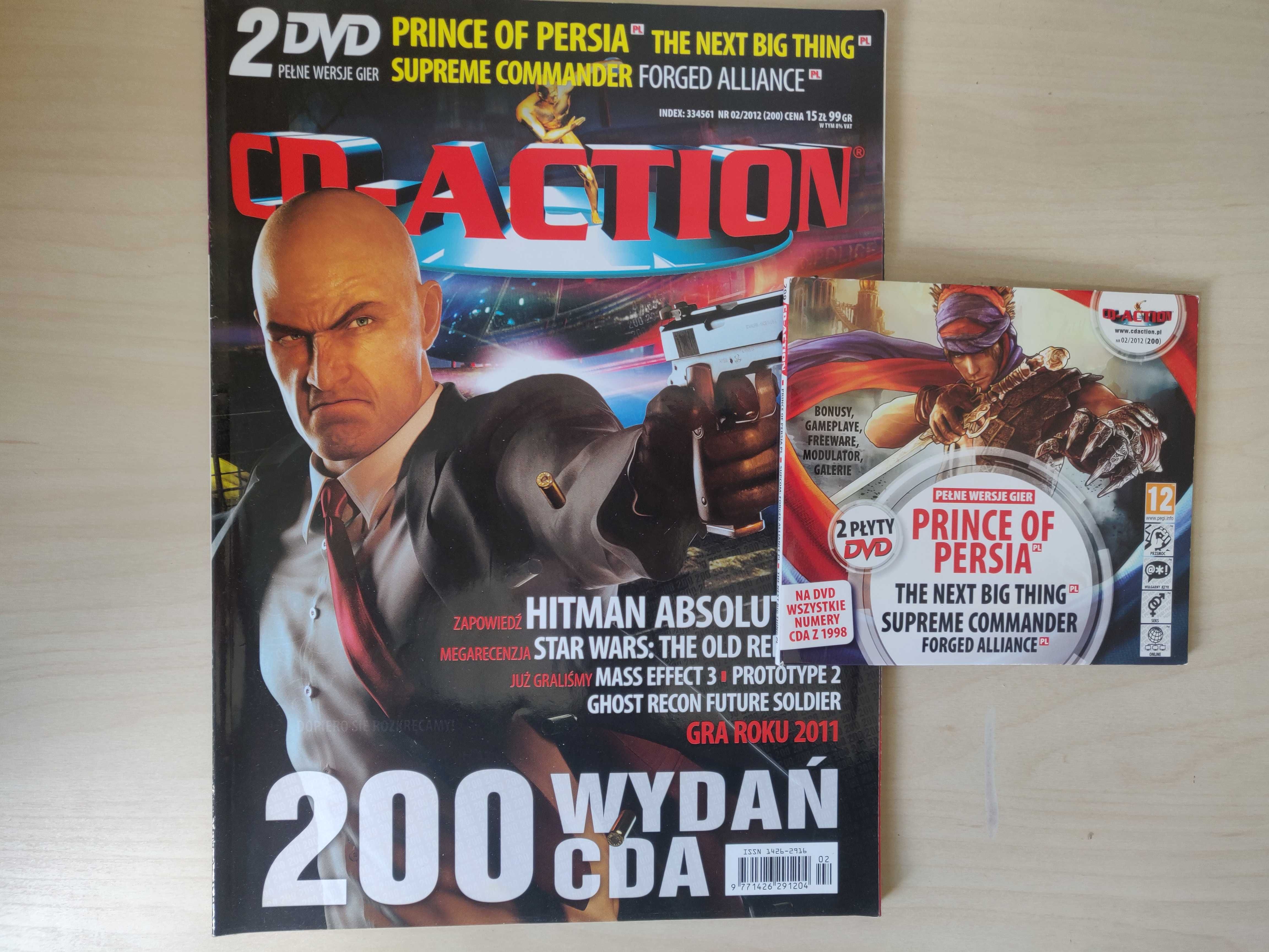 CD Action wydanie jubileuszowe numer 200 z płytą