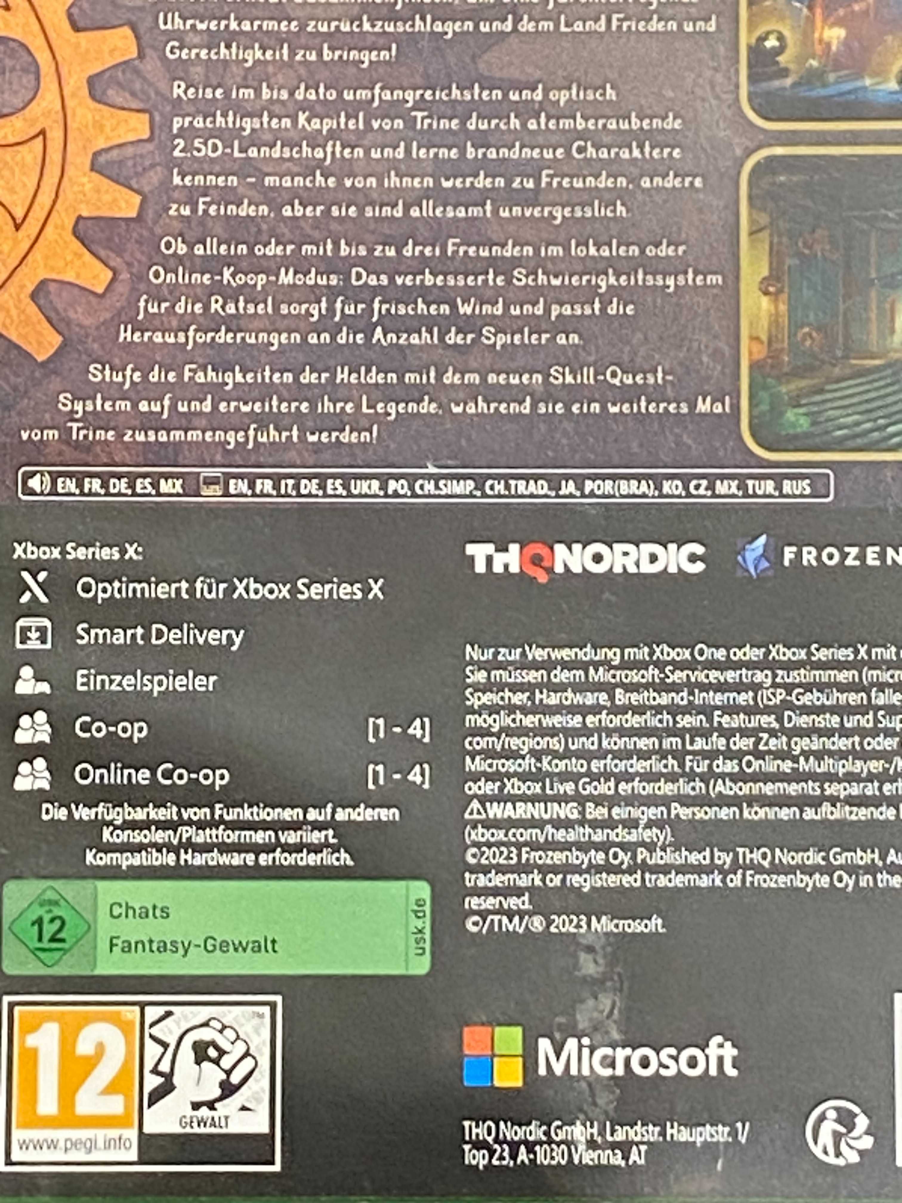 Trine 5: A Clockwork Conspiracy Xbox Series X/ONE