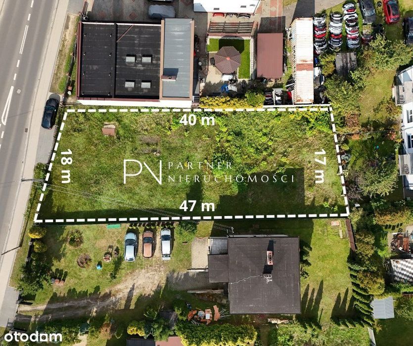 Działka pod budowę domu z możliwością lokalu*