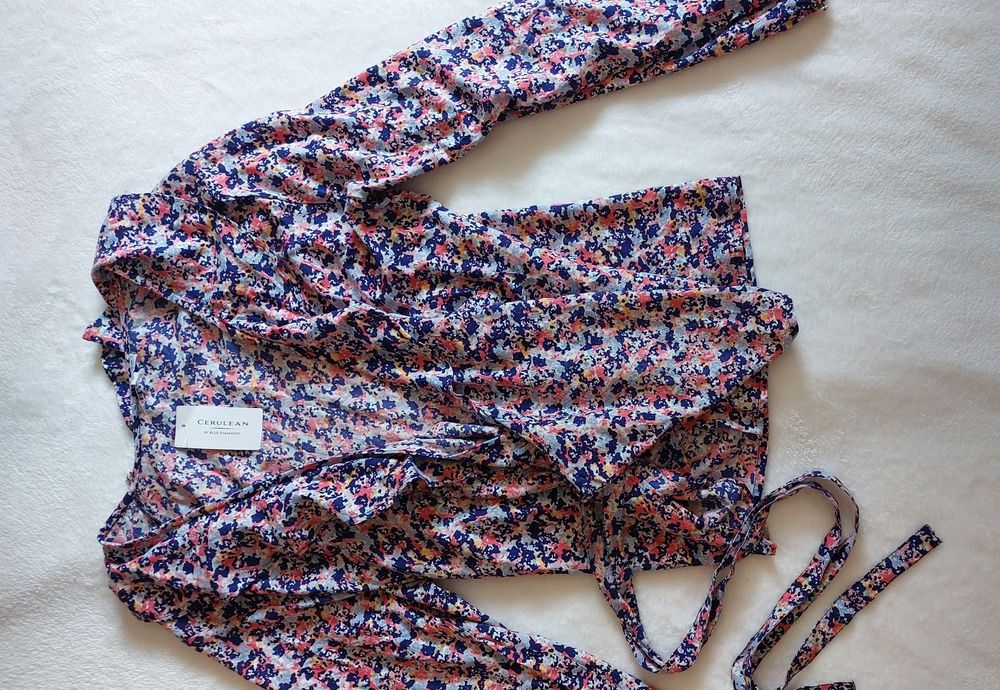 Bluzka koszula z wiazaniem