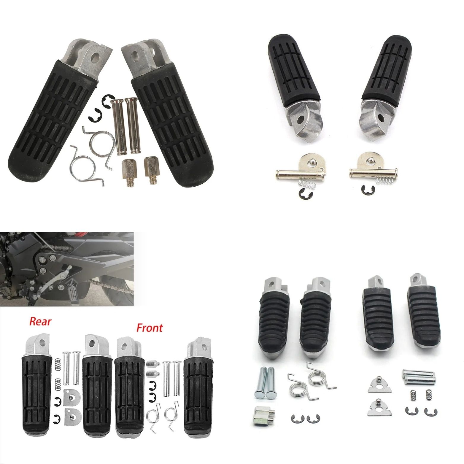 Подножки на мотоцикл Kawasaki Ninja ZX10R ZX9R ZX6R ZX636 Z750 Z800