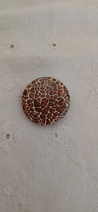 Crachá animal print