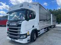 Scania S450  Scania R450 Salon PL 1WŁ 15,4m wecon !!