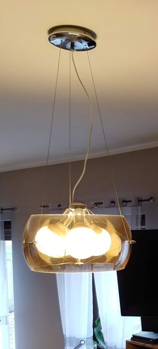 Lampa, Glamour,oświetlenie, żyrandol, nowoczesna,salon