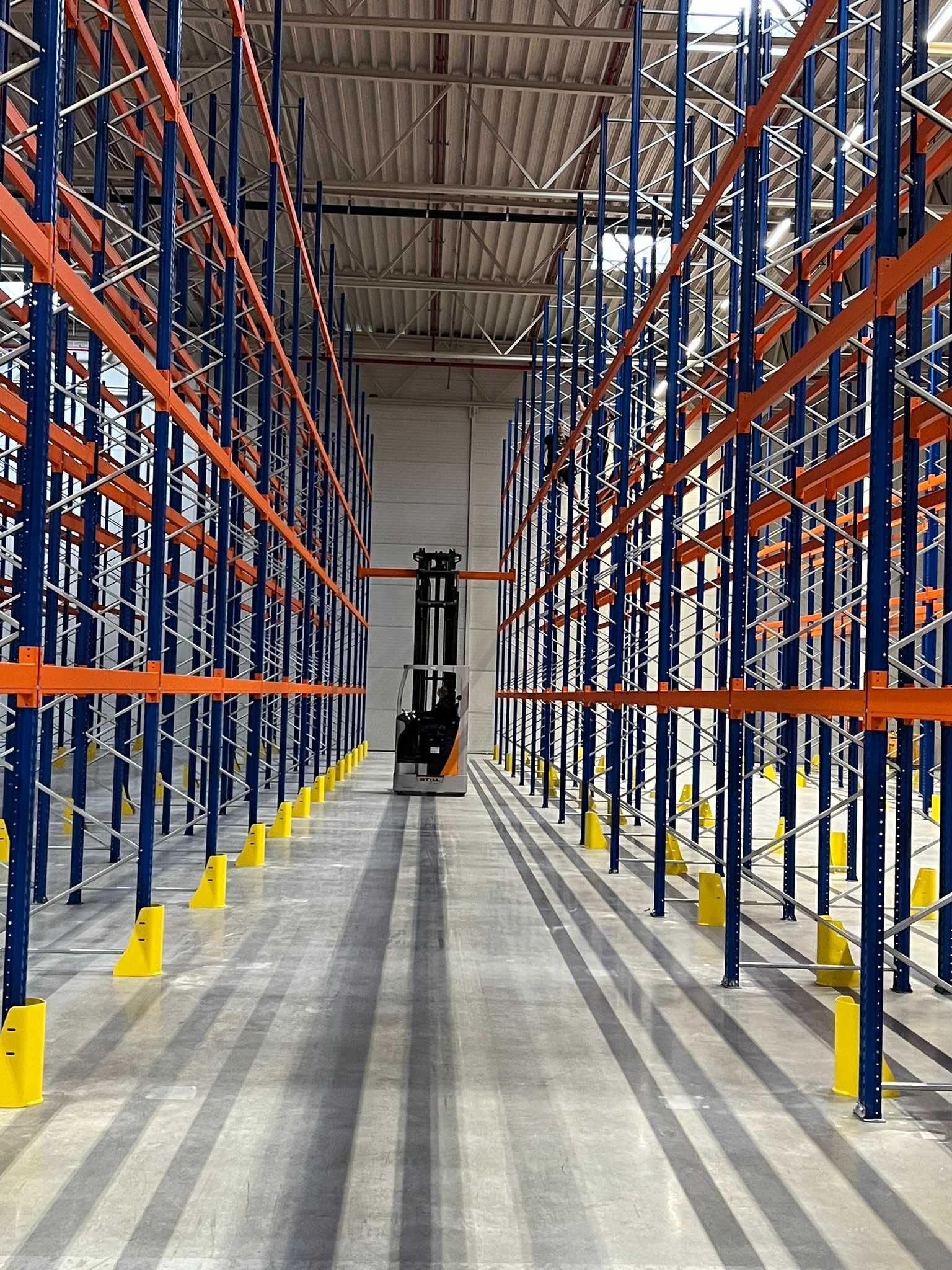 Regały magazynowe paletowe półkowe używane