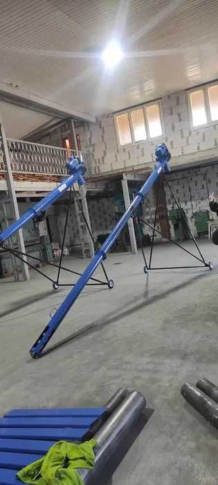 Шнековый погрузчик Ø219*8000*380В, транспортер, протравитель, шнек