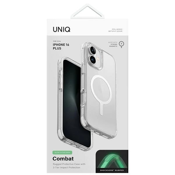 Etui Uniq Combat Magclick Charging Z Magsafe Na Iphone 16 Pro - Białe