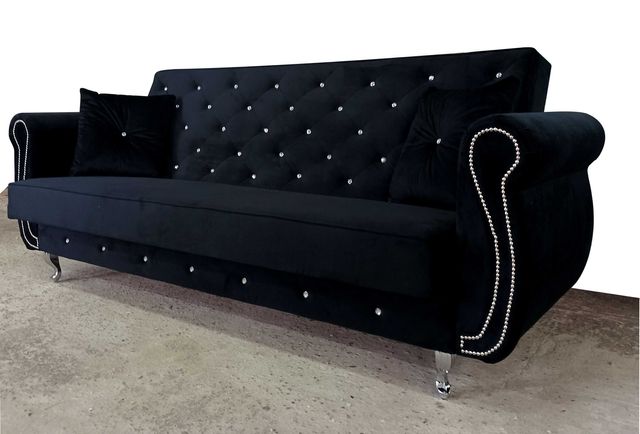 RATY sofa kanapa rozkładana wersalka zpojemnikiem Chesterfield Glamour