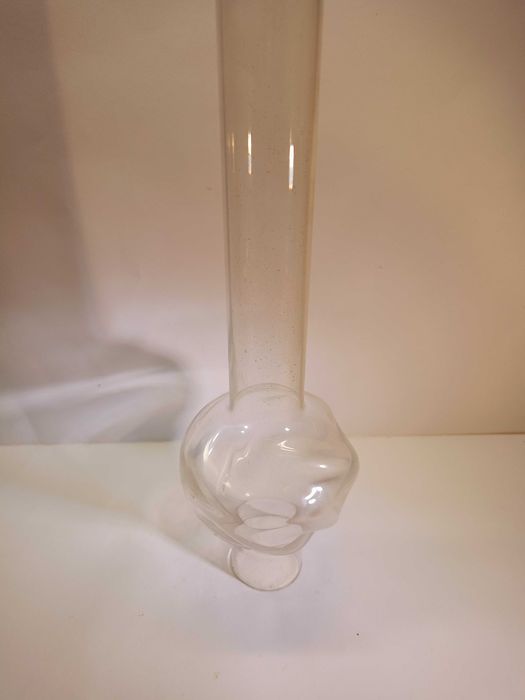 Duża stara Francuska lampa naftowa , olejowa Roland Durand