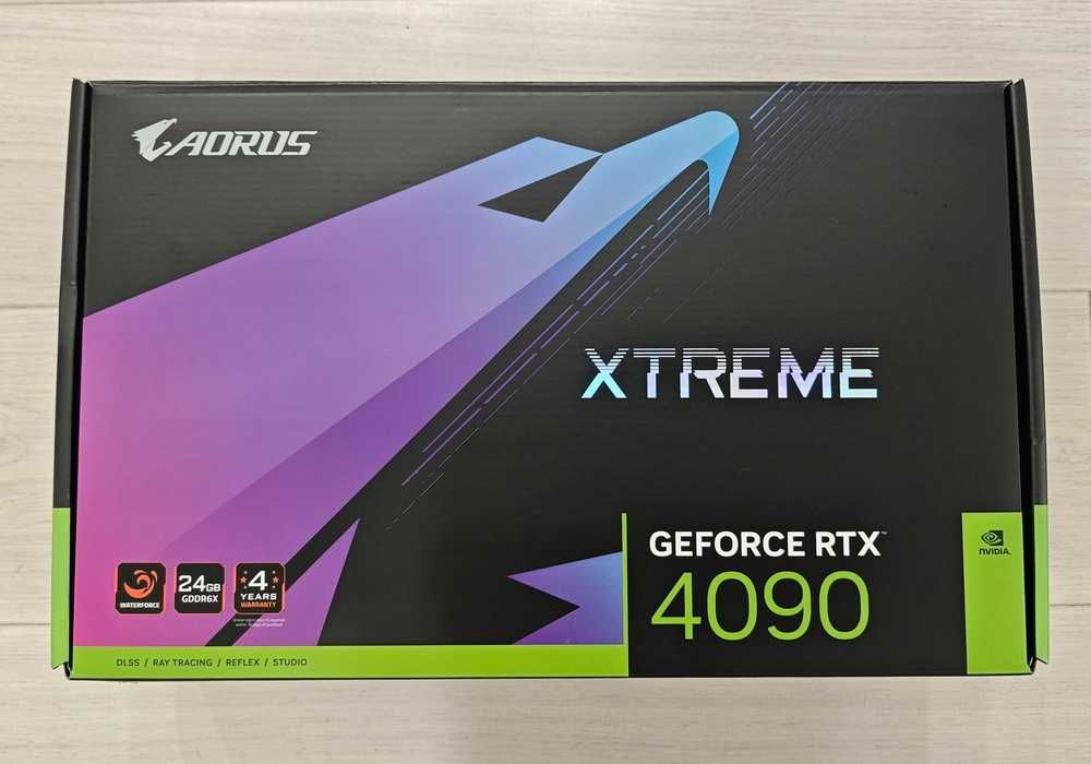 Игровая Видеокарта Gigabyte RTX 4090 Aorus Xtreme Waterforce 24GB AIO