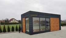 Pawilon 700x300 leasing  handlowy biurowy kiosk biuro sprzedaży