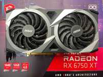 Radeon RX 6750 XT MSI Mech OC 12GB, lepsza od 6700 XT