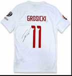 Koszulka z autografem Kamil Grosicki Turbo Grosik z certyfikatem