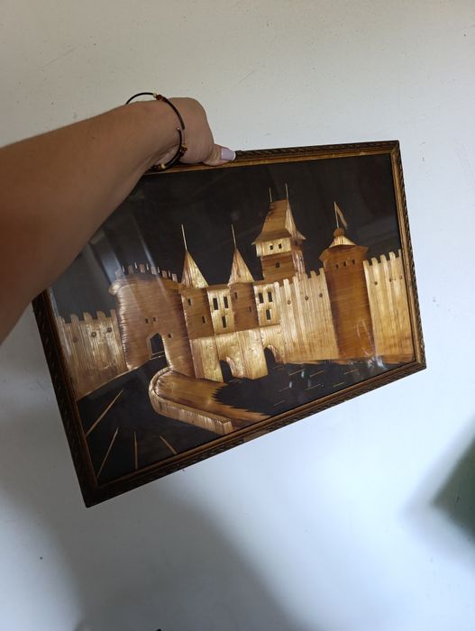 Obraz ozdoby PRL srary