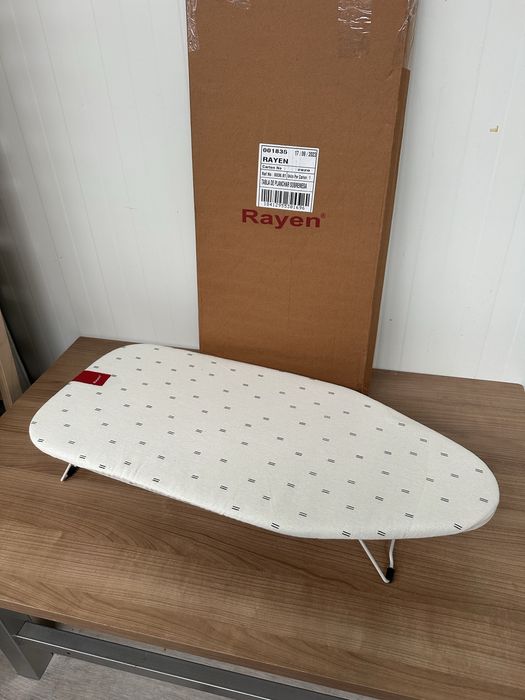 Rayen deska do prasowania na stole, składana z wieszakiem 73,5x31,5cm