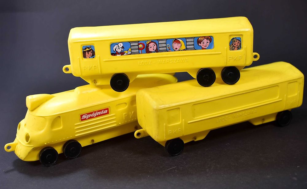 Zabawka # PRL Pociąg Spójnia PKP