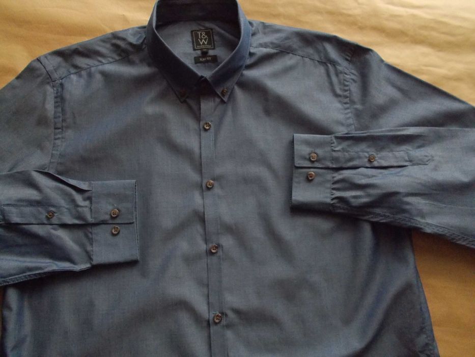 -XL-TYLOR&WRIGHT City Line, Nowa Koszula Męska XL 44 cm UK