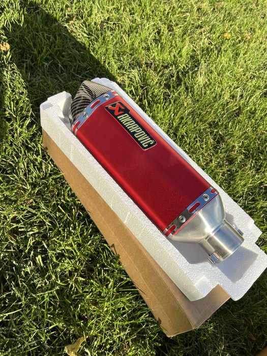 Прямоток Acrapovic 37см Акрапович карбон 37-47sc project