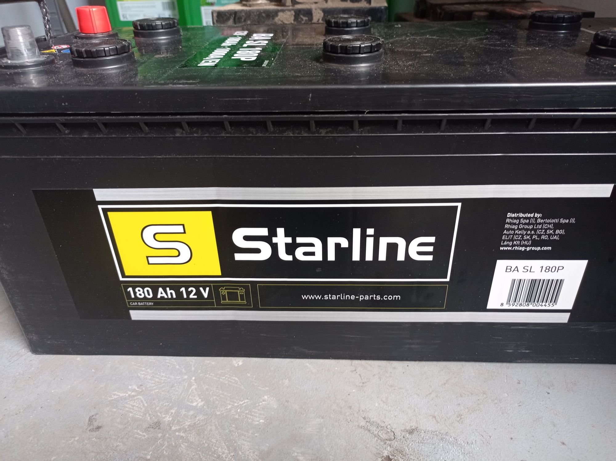 Akumulator Starline 180Ah 1000A 12V prod. Varta  Gwarancja 36 MIESIĘCY