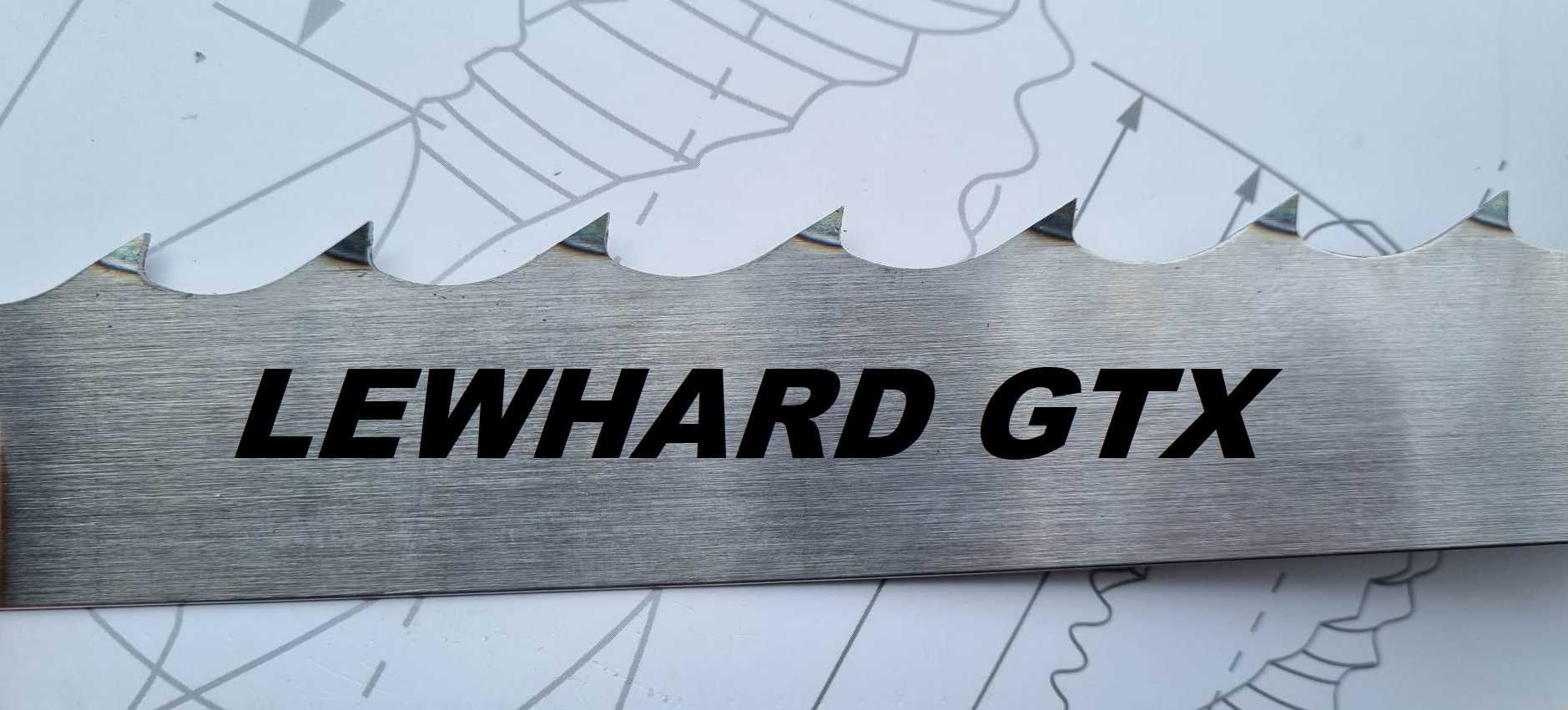 Mocna Niemiecka Piła taśmowa do drewna LEWHARD GTX 35x1.1x4000 ROH
