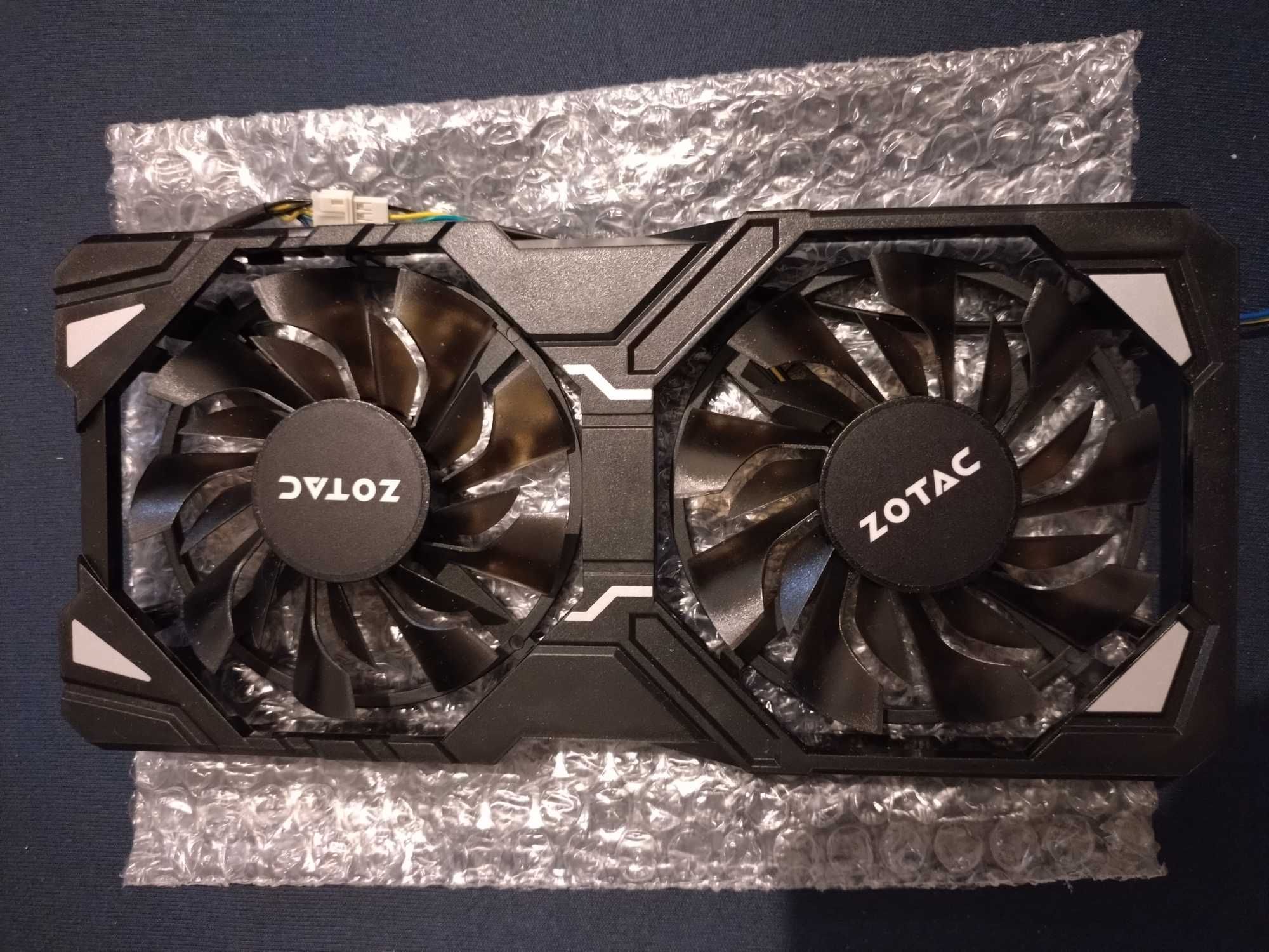 Nvidia GTX RTX 1660 i nowsze - chłodzenie wentylatory wiatrak