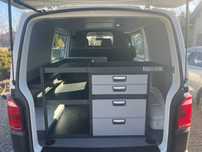 Zabudowa warsztatowa MODUL-SYSTEM VW Transporter T5 T6 - szafki serwis