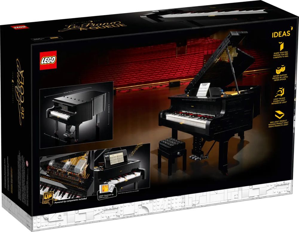 LEGO® Ideas 21323 Grand Piano (descontinuado/montado)