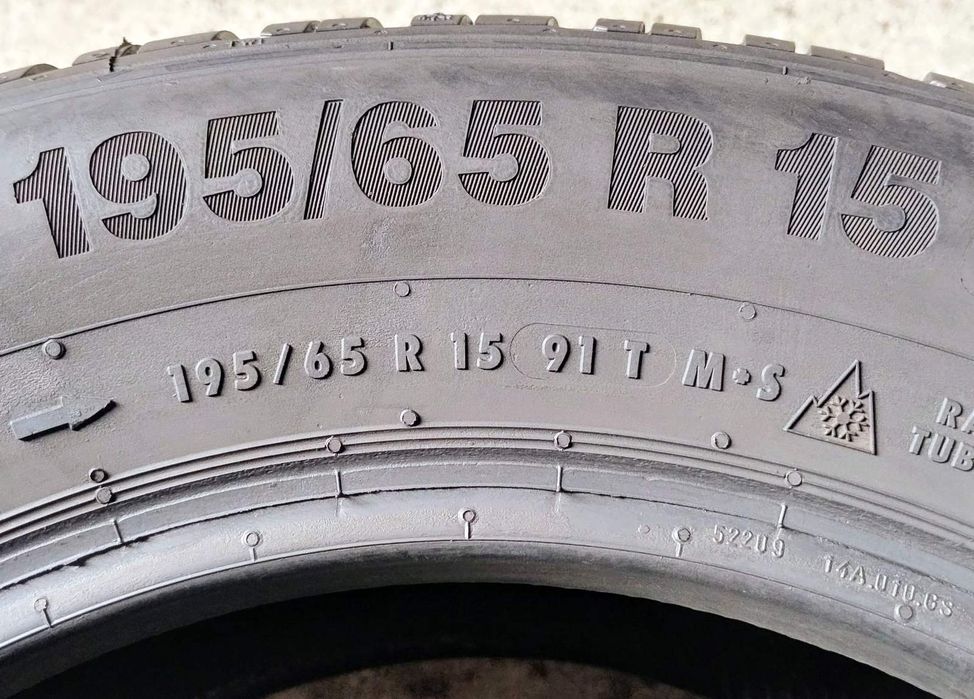 Шини зимові R15 195/65 Continental Conti Winter Contact TS850