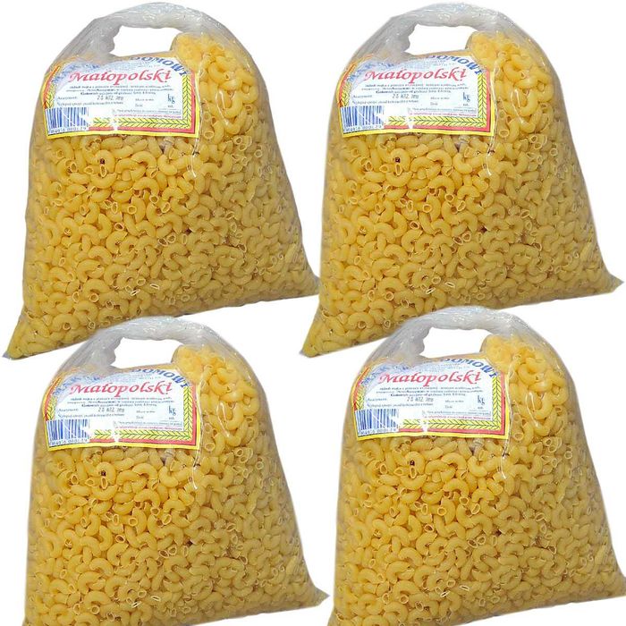 Makaron Kolanka Do Sosów Do Zupy Do Mac'n' Cheese Kolanko 8000g