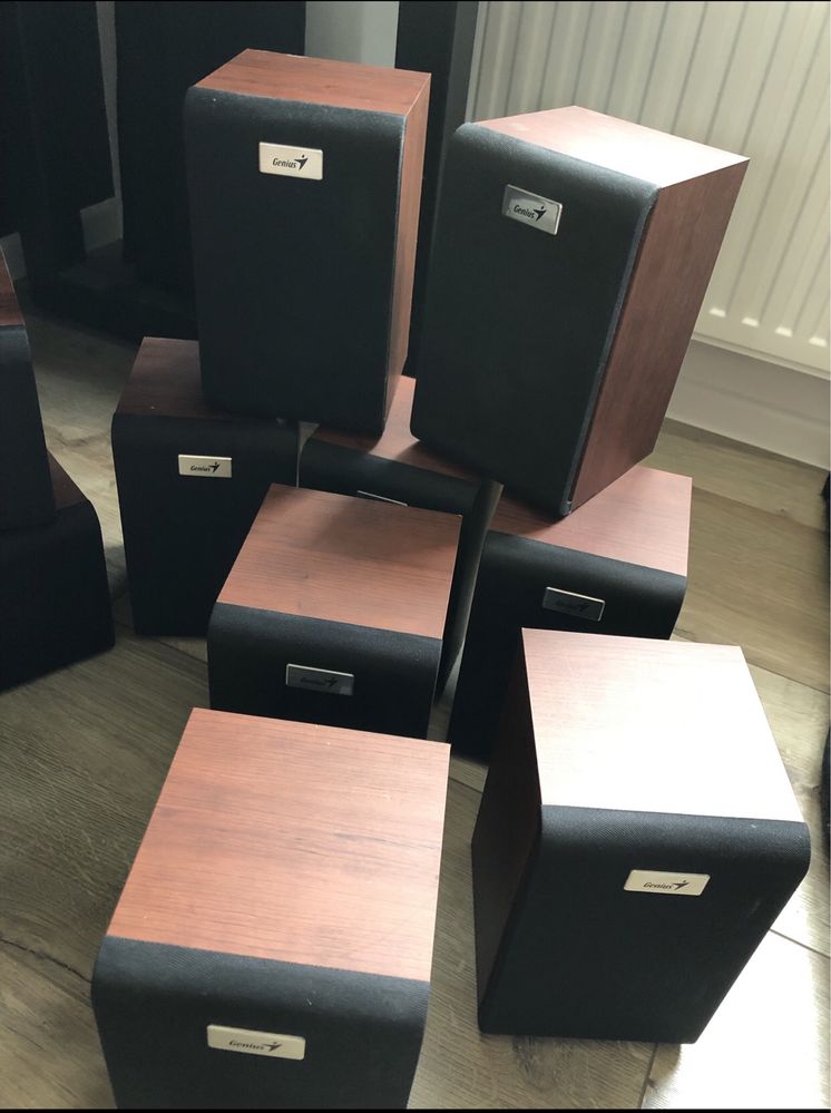 Zestaw głośników 5.1 Genius SW-HF 5,1 200 W brązowy