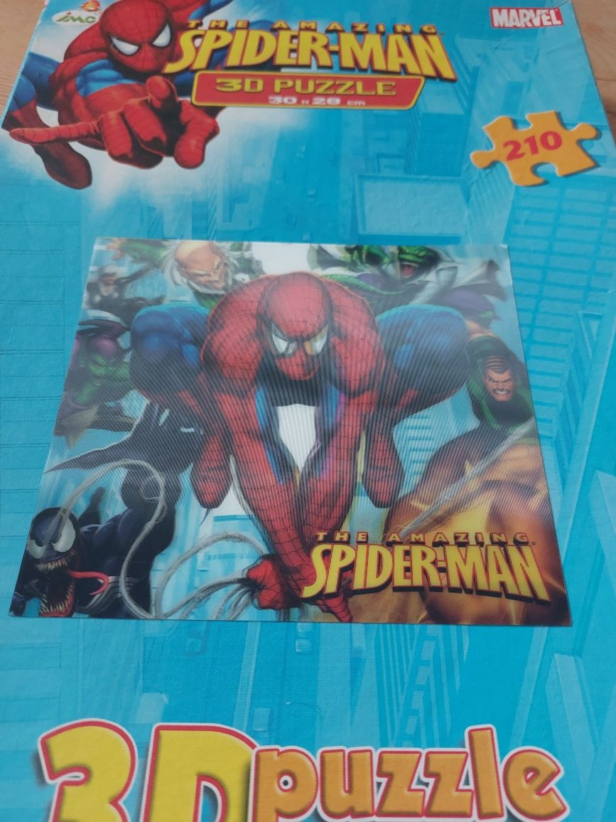 Puzzle 3D Spider-man