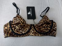Biustonosz panterka PRETTYLITTLETHING 80 C nowy