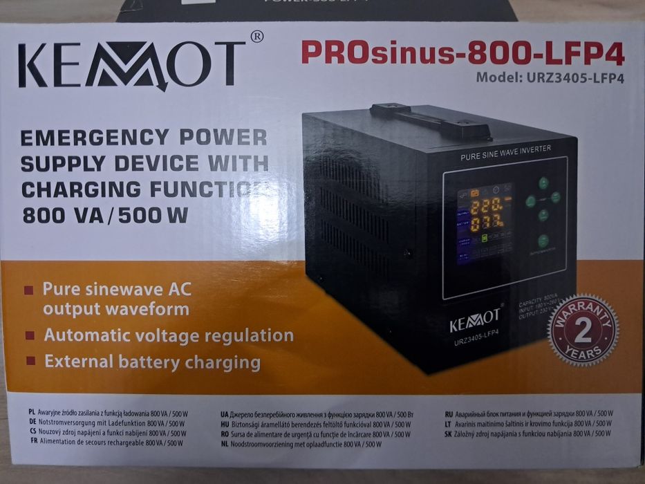 Дбж Kemot  PROsinus 800 LFP4