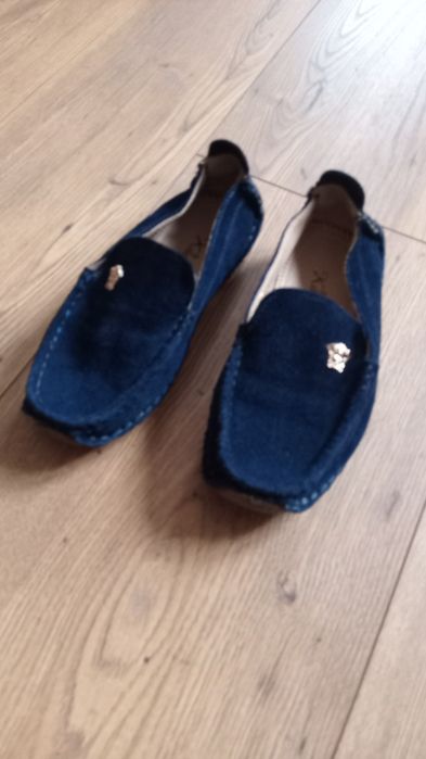 Mokasyny zamszowe 33