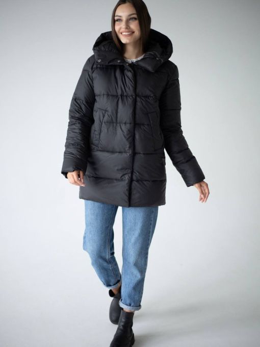 Пуховик подовжений