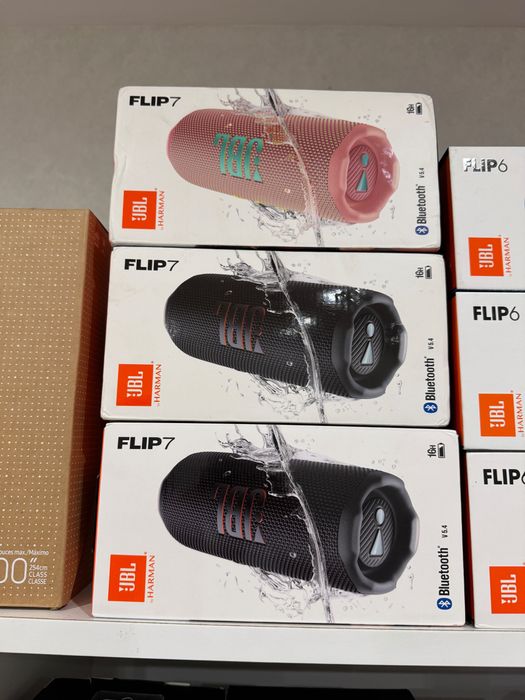 Бездротова колонка JBL Flip 7 Black 16 годин Гарантія Магазин