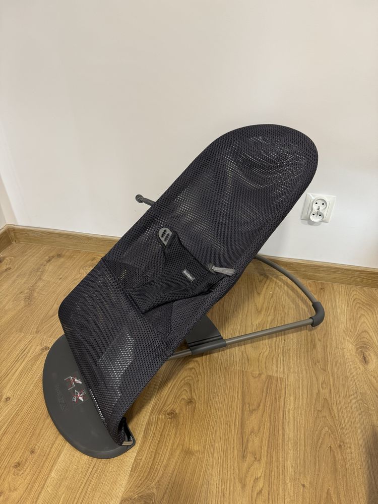 BABYBJORN - leżaczek BLISS MESH - Antracytowy