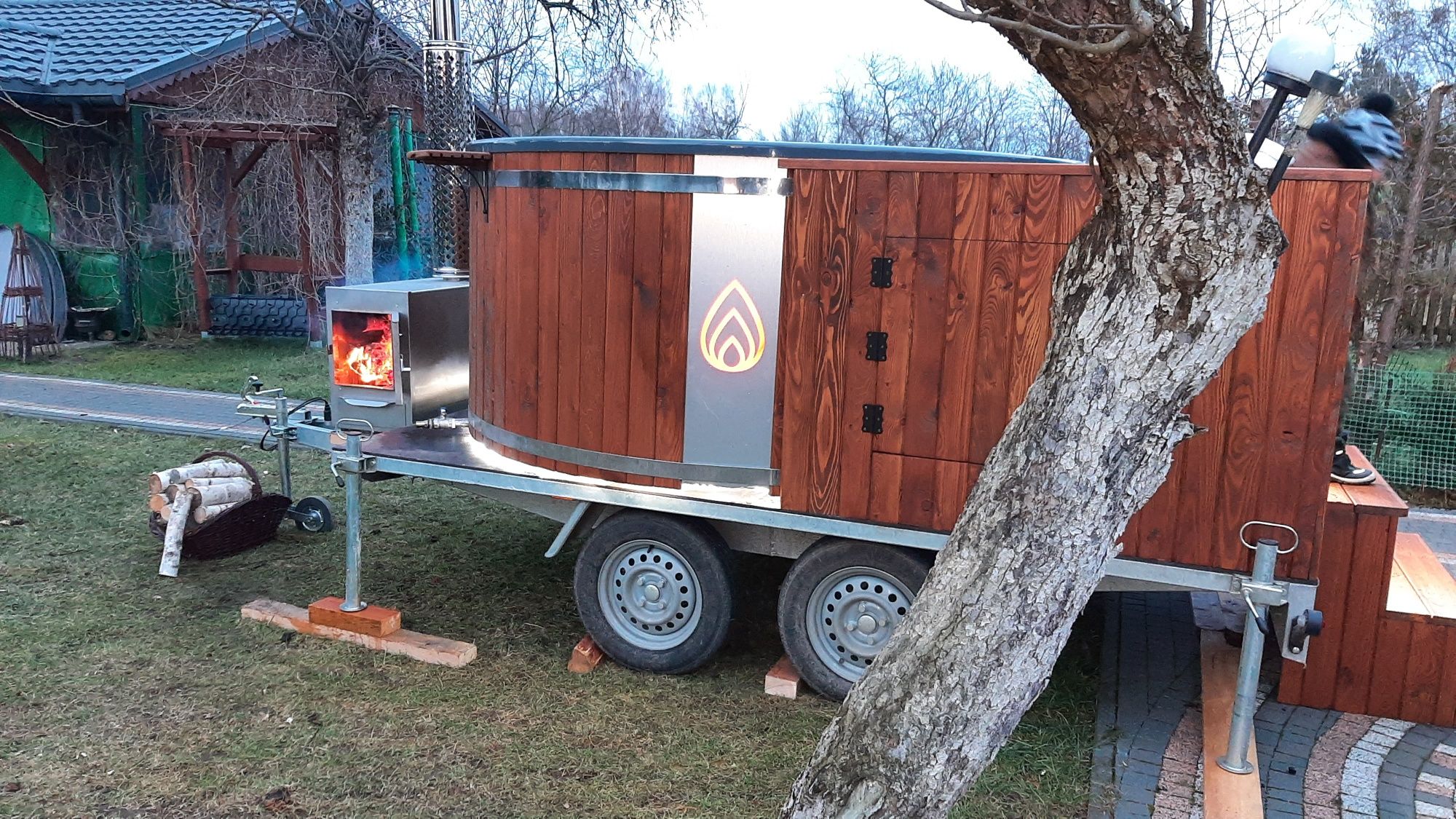 Duża Balia 10-cio osobowa, Bania mobilna, Jacuzzi. Wynajem