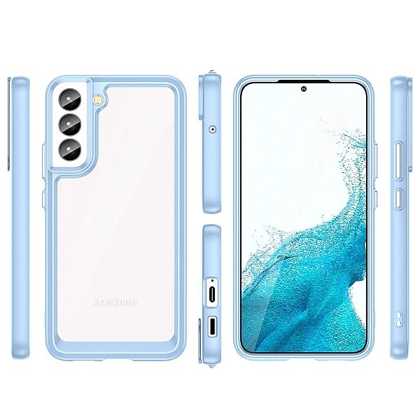 Outer Space Case etui Samsung Galaxy S23 pokrowiec z elastyczną ramką