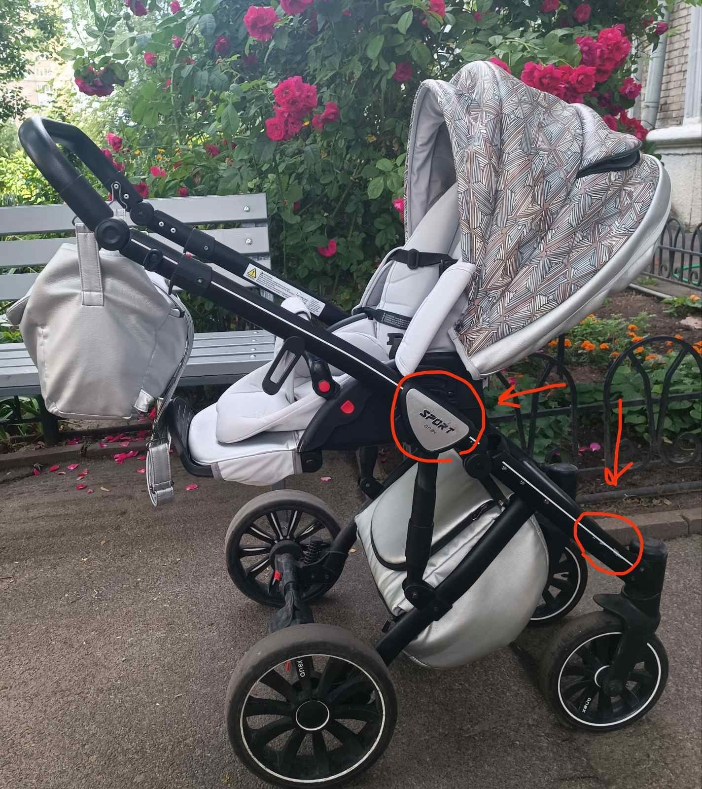 Коляска  anex sport  2 в 1