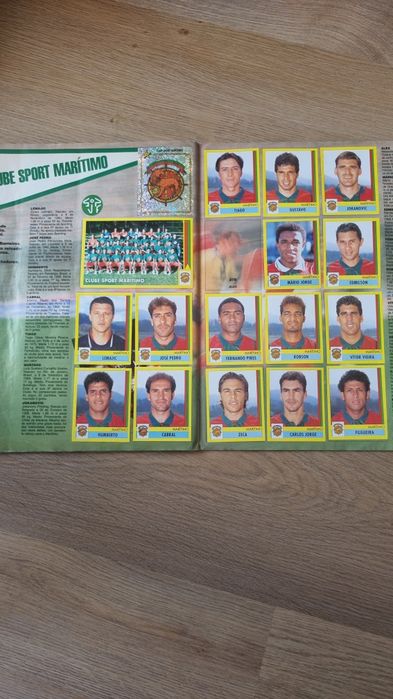 Caderneta Panini 95/96