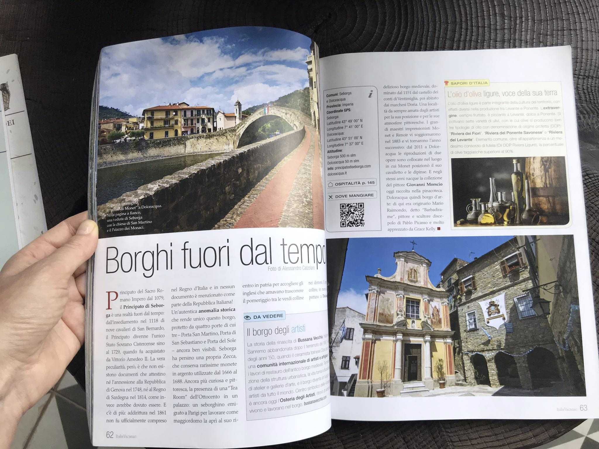 Журнал "Italia vacanze" на итальянском языке