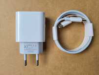 Зарядка для Google Pixel/Apple iPhone 35вт + кабель Type-C/Type-C