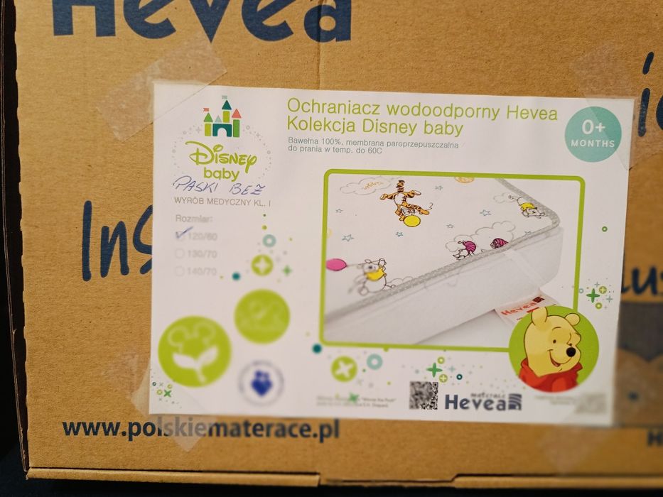 Ochraniacz wodoodporny do łóżeczka