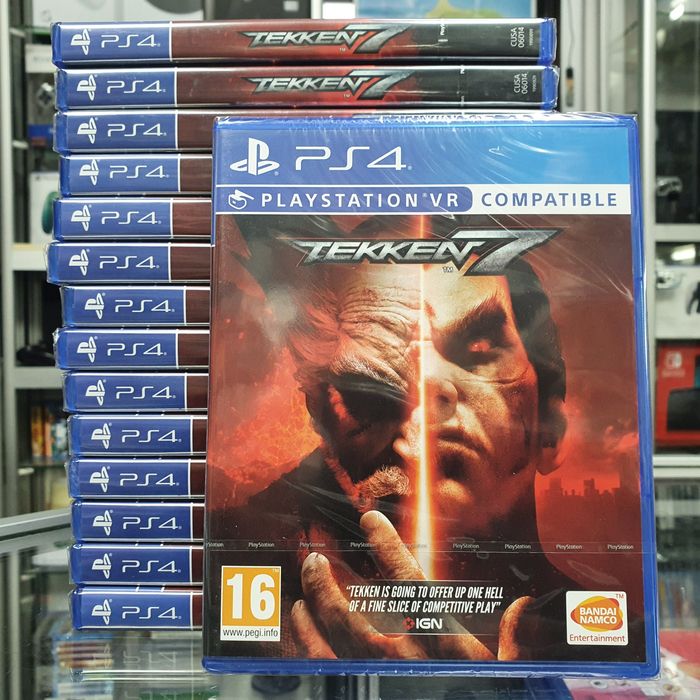 Гра Tekken 7 для Sony PlayStation 4 PS4 (нові дискі) магазин