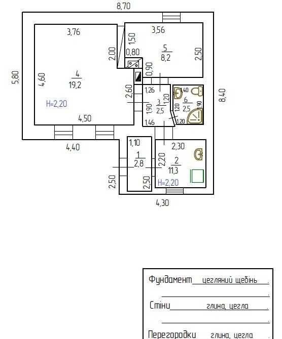 17500* Продам будинок в селі Недогарки із зручностями, 27 соток