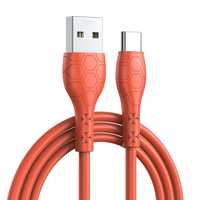 Xo Kabel Nb240 Usb/Usb-C 1M 2,4A Pomarańczowy