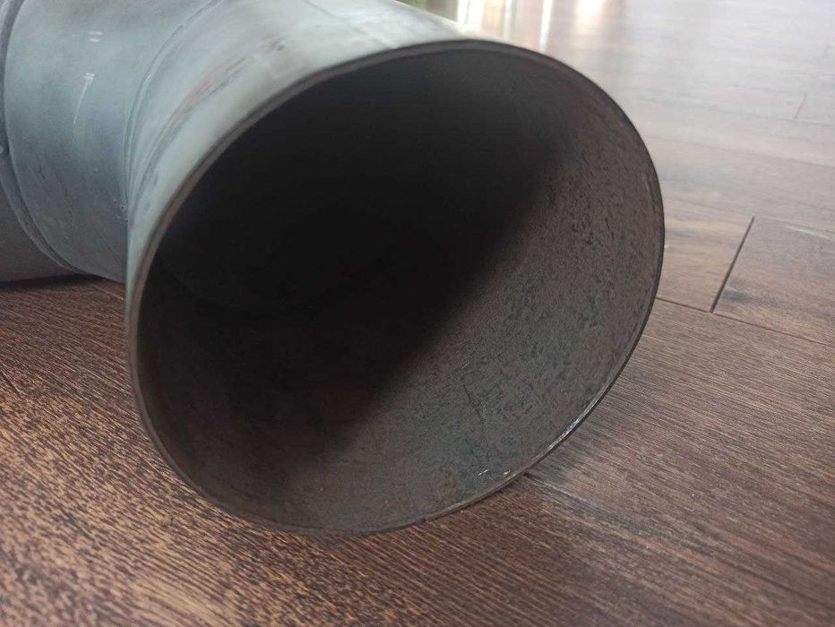Колено труба дымохода котла ф120, 2мм сталь