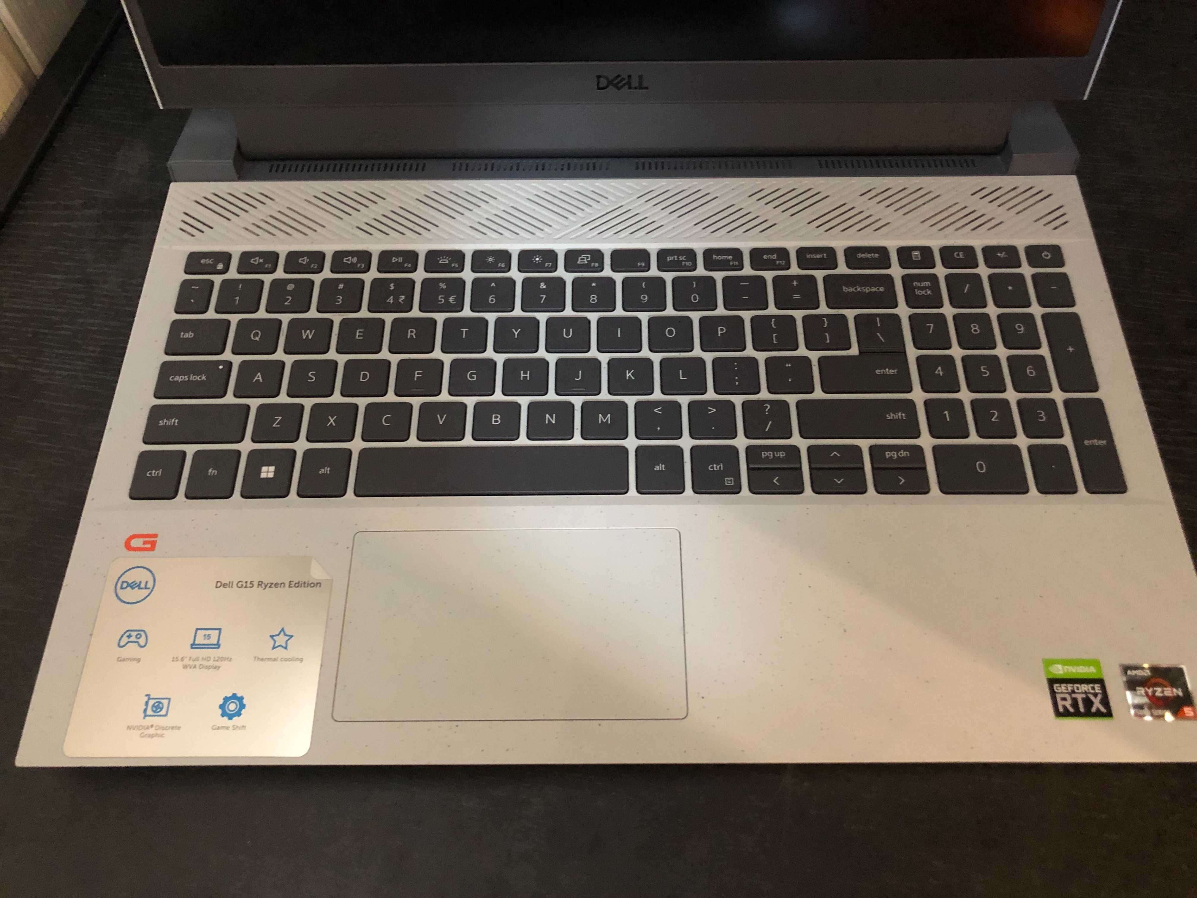 Dell G15 Ryzen Edition 5515 Ryzen 5 5600H RTX3050 16GB RAM 512GB SSD