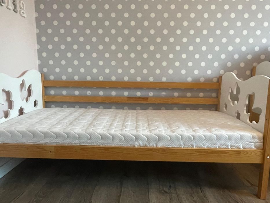 Łóżko piętrowe z możliwością rozłożenia na dwa pojedyncze + materace +